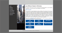 Desktop Screenshot of mccarneylaw.com